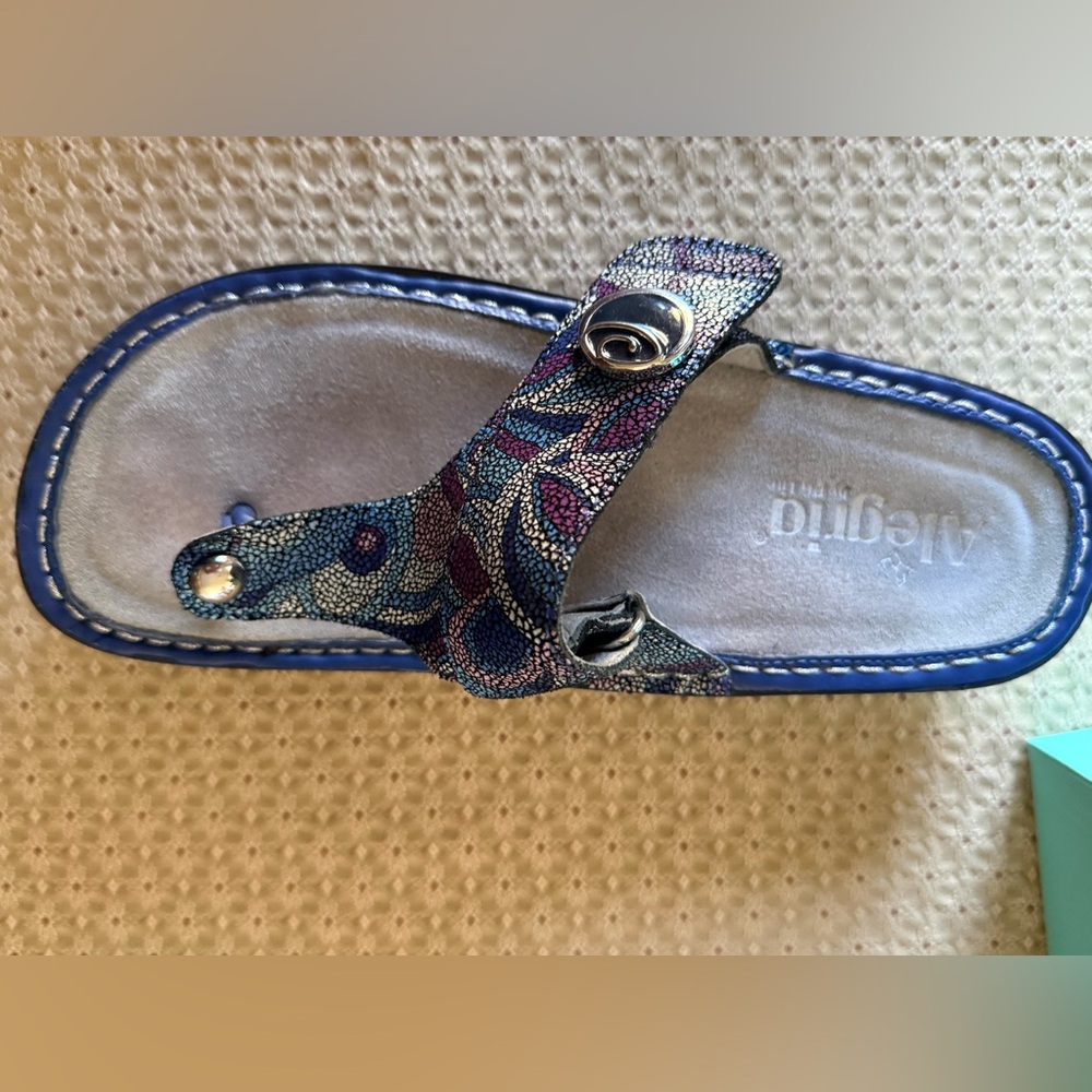 Algeria Carina Purple Swell Sandal Sz 8 - 8.5 - Picture 4 of 10